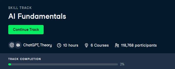 AI Fundamentals by DataCamp