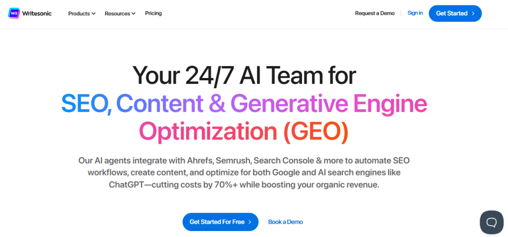 WriteSonice for AI content marketing