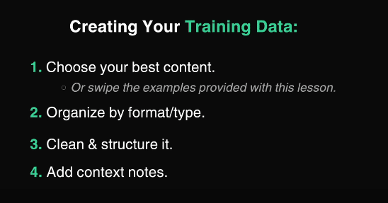 4 steps to creating your AI training data