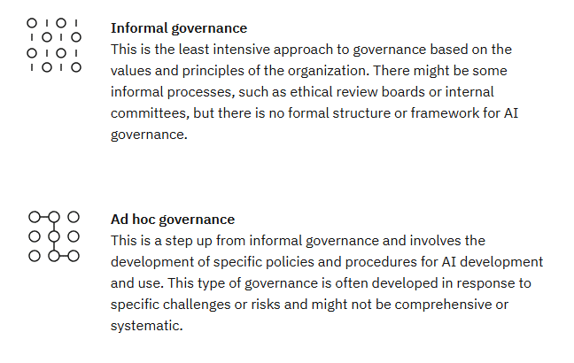 informal governance and ad hoc governance