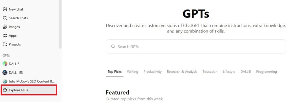 chatgpt custom gpts